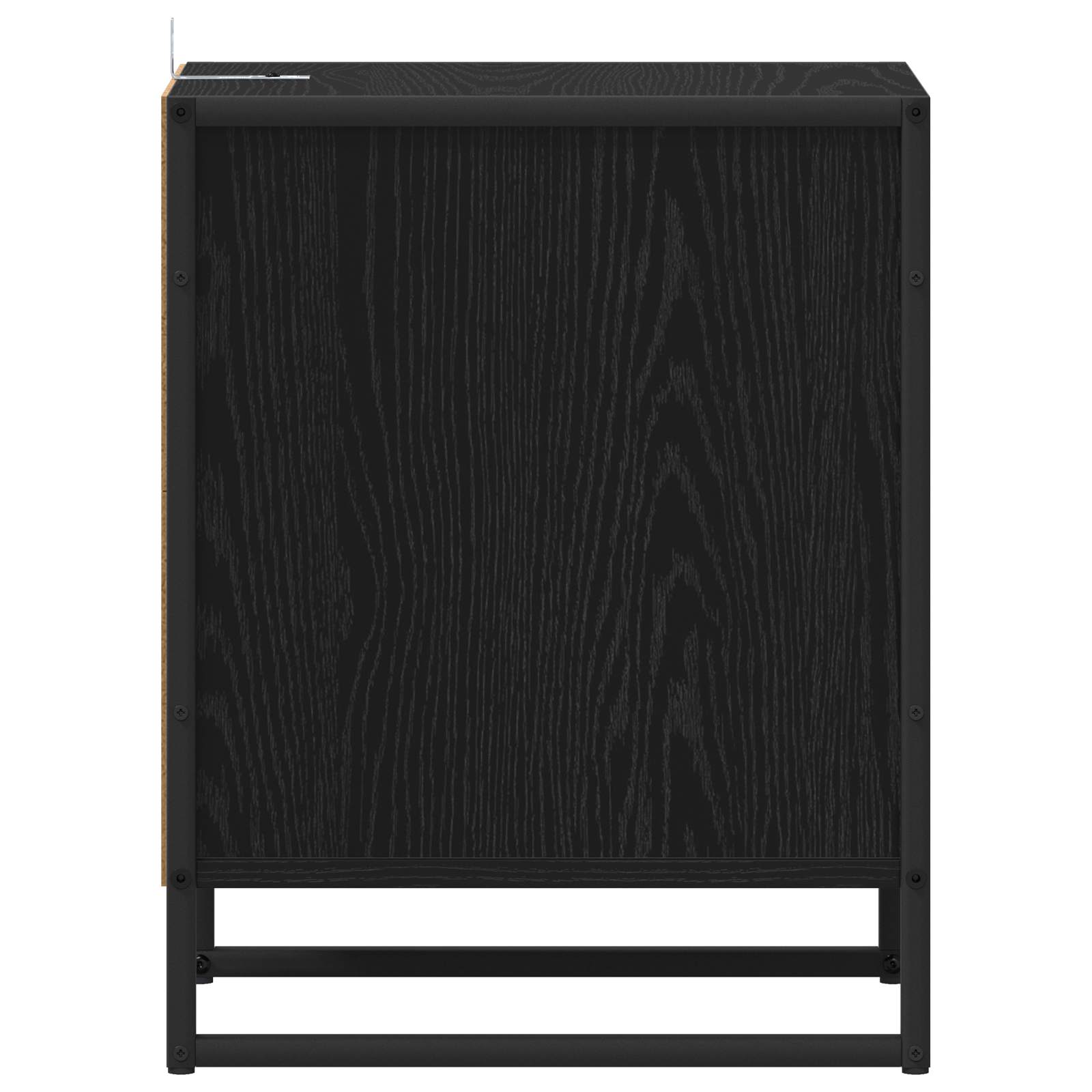 Noptieră cu sertar Stejar Negru 39,5 x 30 x 50 cm Lemn compozit GartenMobel Dekor