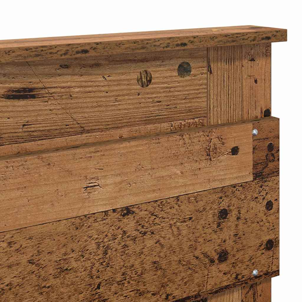 Tăblie cap cu headboard Lemn Vechi 200 cm Lemn compozit GartenMobel Dekor