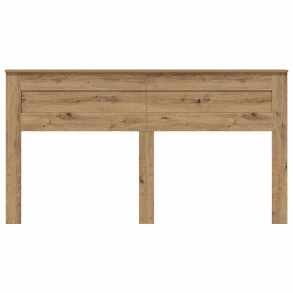Tăblie cap cu headboard Stejar Artizanal 200 cm Lemn compozit GartenMobel Dekor