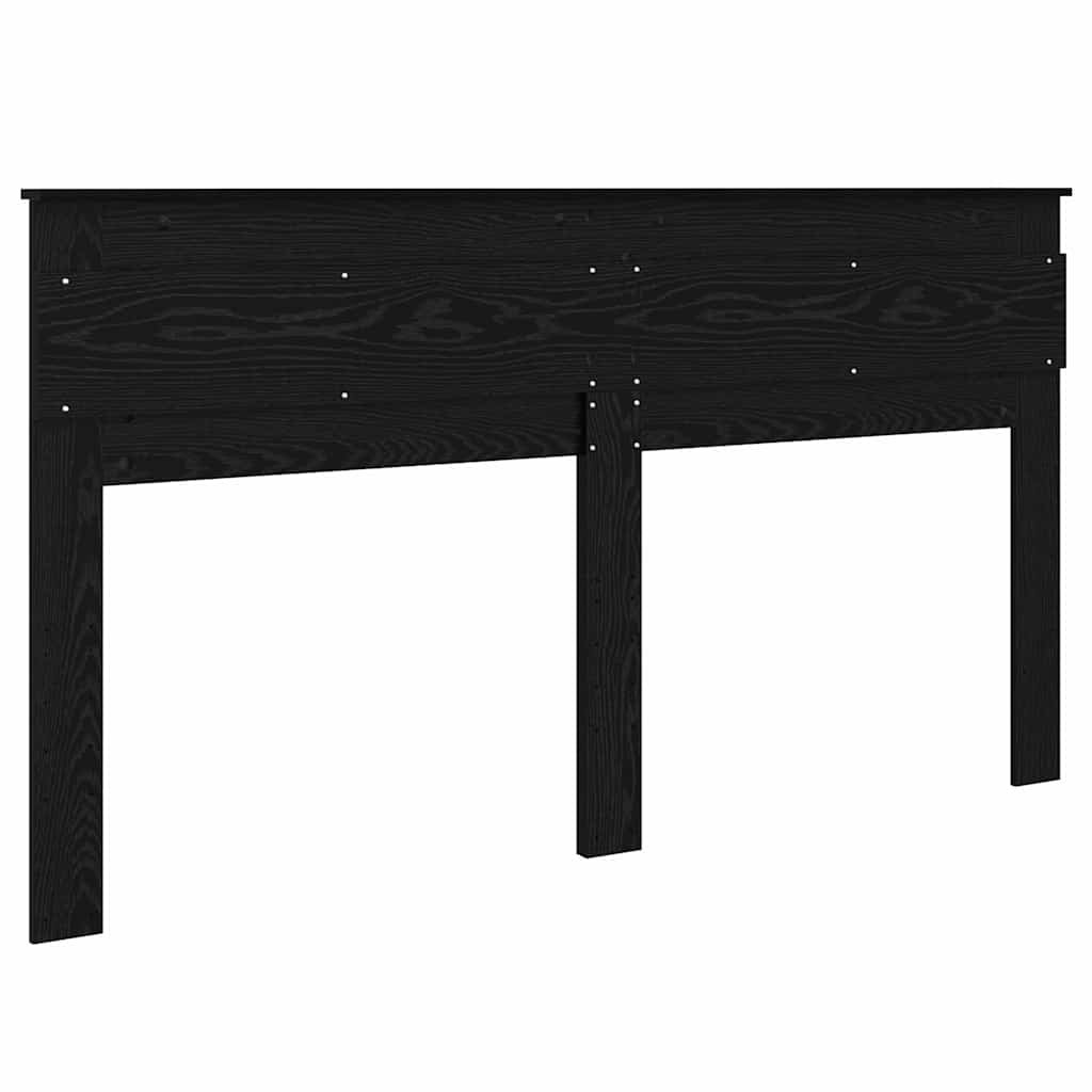 Tăblie cap cu headboard Stejar Negru 200 cm Lemn compozit GartenMobel Dekor