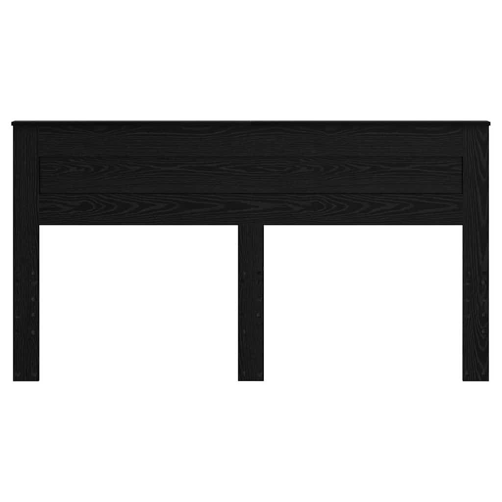 Tăblie cap cu headboard Stejar Negru 200 cm Lemn compozit GartenMobel Dekor