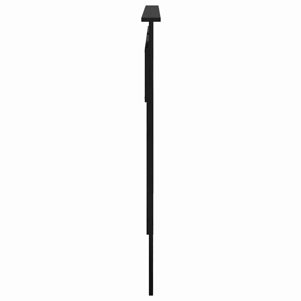 Tăblie cap cu headboard Stejar Negru 200 cm Lemn compozit GartenMobel Dekor