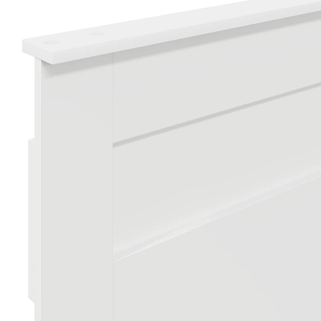 Tăblie cap cu headboard Alb 90 cm Lemn compozit GartenMobel Dekor