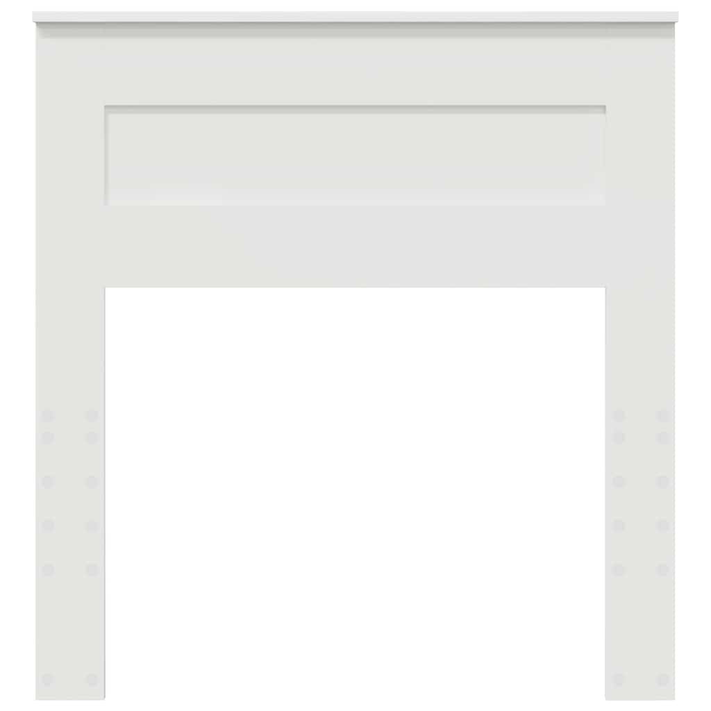 Tăblie cap cu headboard Alb 90 cm Lemn compozit GartenMobel Dekor