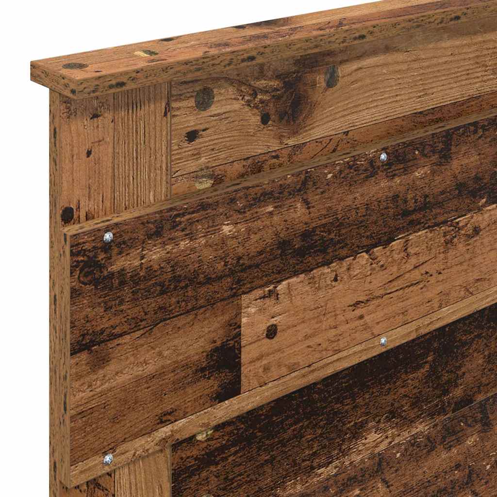 Tăblie cap cu headboard Lemn Vechi 90 cm Lemn compozit GartenMobel Dekor