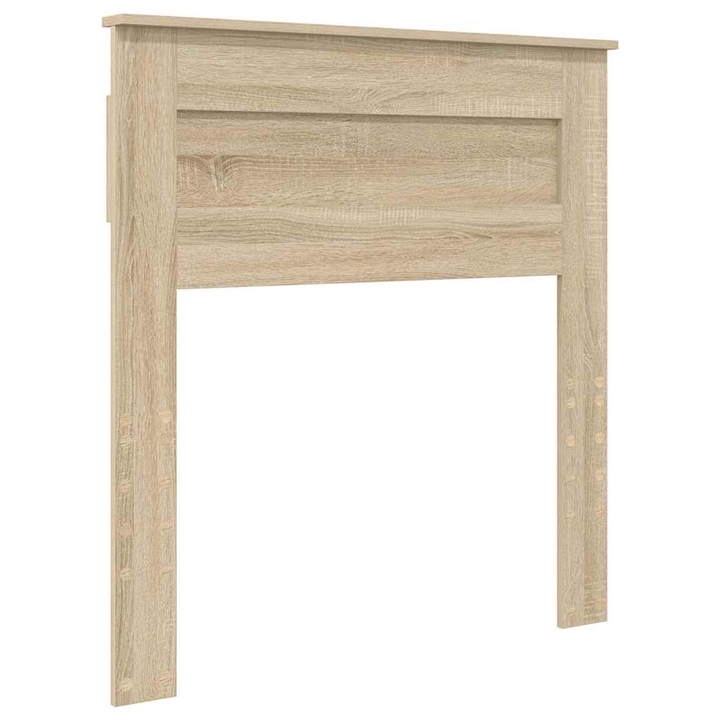 Tăblie cap cu headboard Stejar Sonoma 90 cm Lemn compozit GartenMobel Dekor