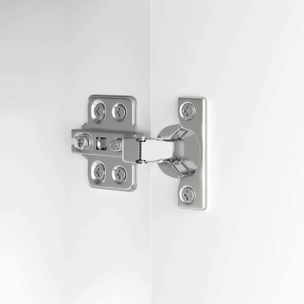 Cabinet pentru chiuvetă de baie Alb lucios 60 x 30 x 60 cm GartenMobel Dekor