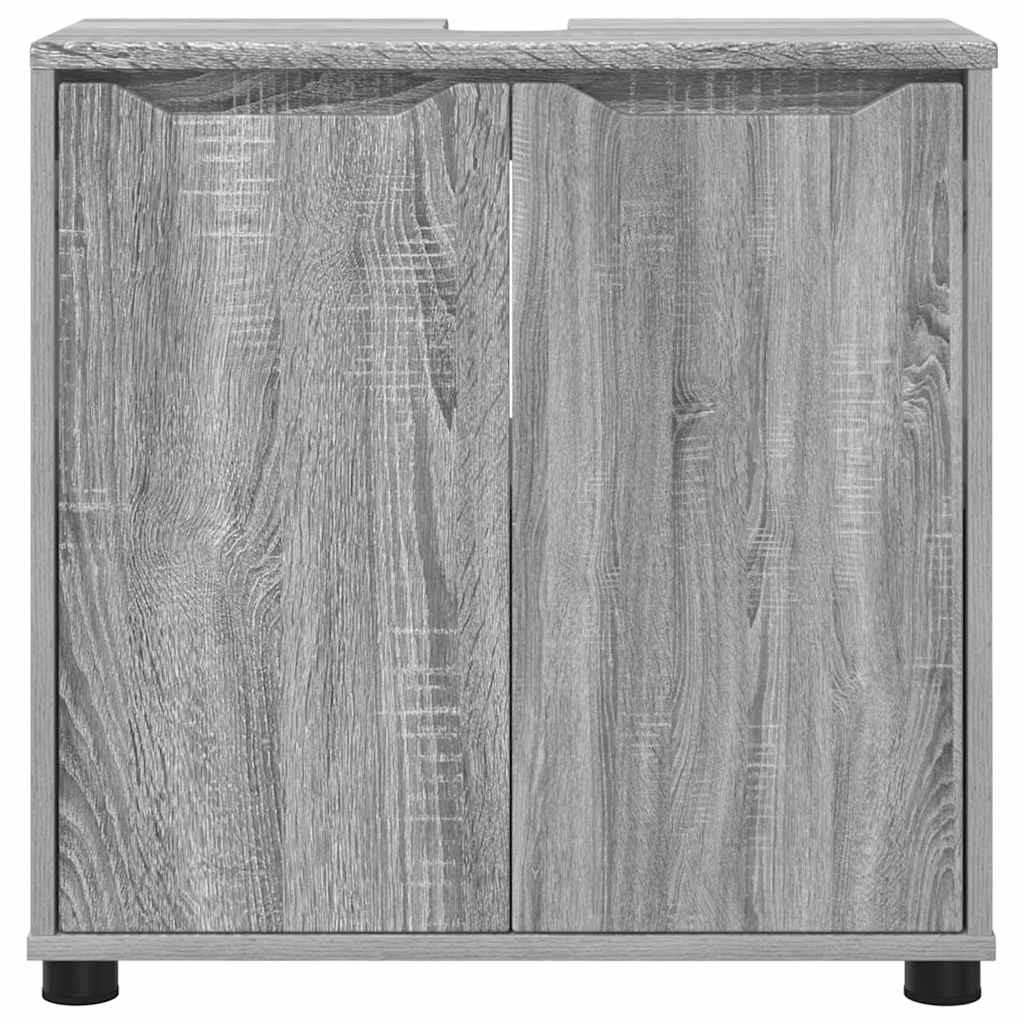 Cabinet pentru chiuvetă de baie Gri Sonoma 60 x 30 x 60 cm GartenMobel Dekor
