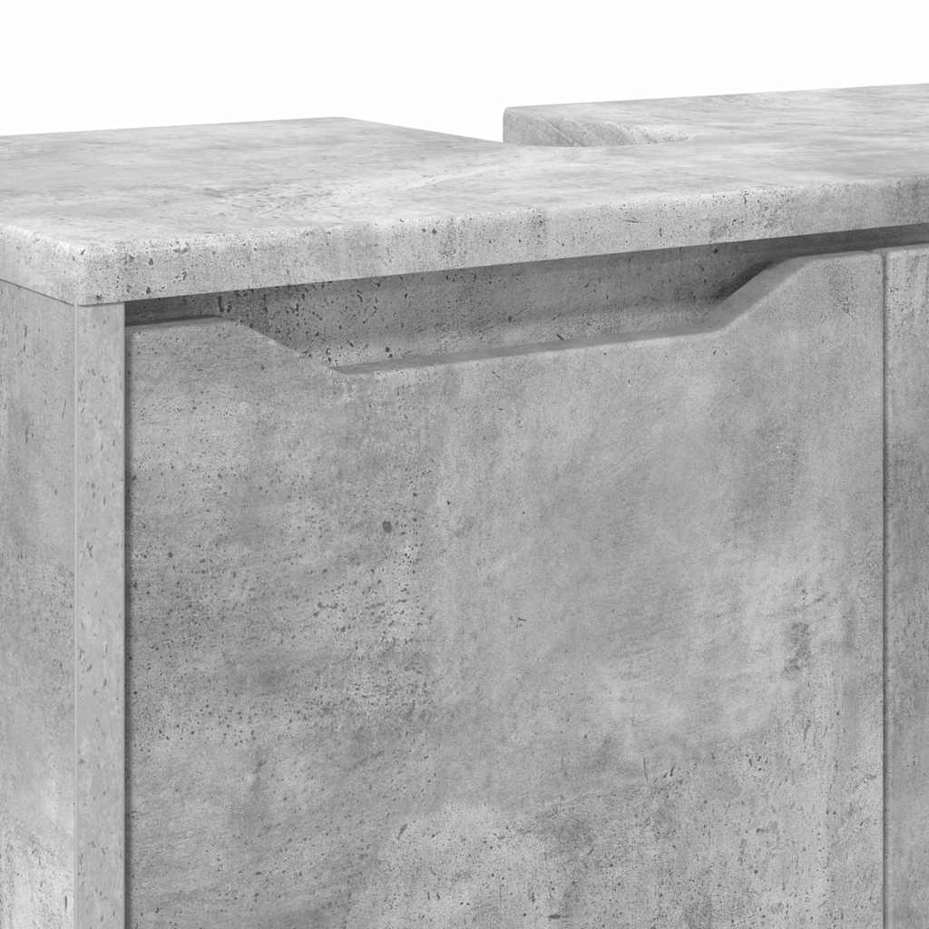 Cabinet pentru chiuvetă de baie Gri din beton 60 x 30 x 60 cm GartenMobel Dekor