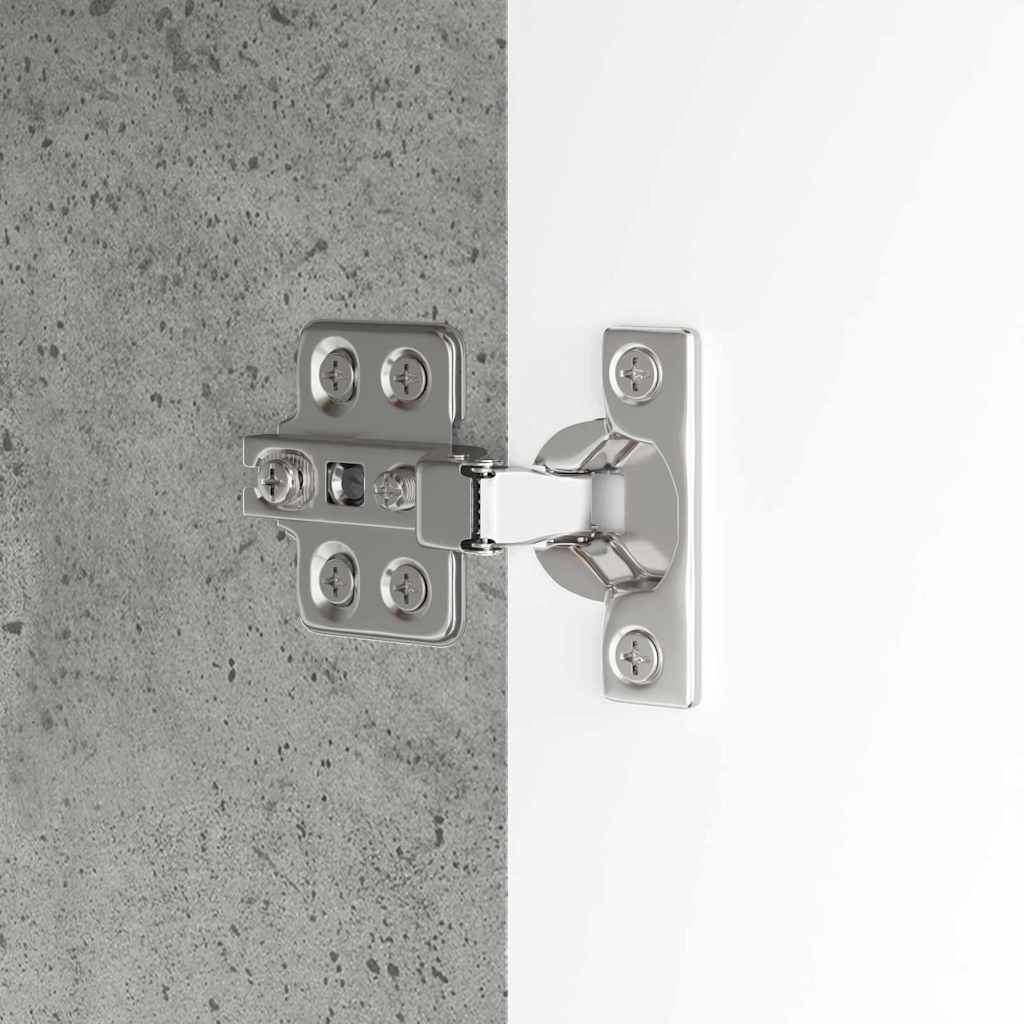 Cabinet pentru chiuvetă de baie Gri din beton 60 x 30 x 60 cm GartenMobel Dekor