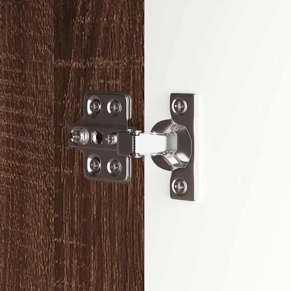 Cabinet pentru chiuvetă de baie Stejar închis 60 x 30 x 60 cm GartenMobel Dekor