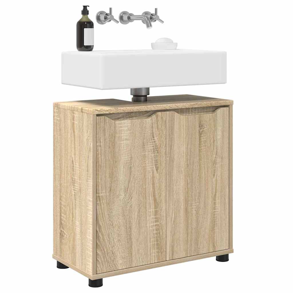 Cabinet pentru chiuvetă de baie Stejar Sonoma 60 x 30 x 60 cm GartenMobel Dekor