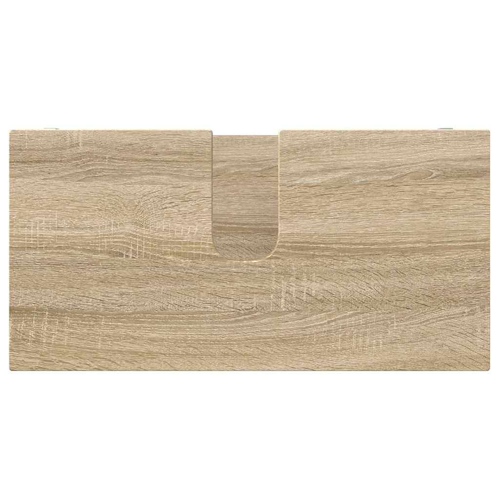 Cabinet pentru chiuvetă de baie Stejar Sonoma 60 x 30 x 60 cm GartenMobel Dekor