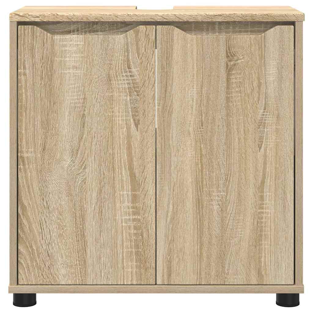 Cabinet pentru chiuvetă de baie Stejar Sonoma 60 x 30 x 60 cm GartenMobel Dekor