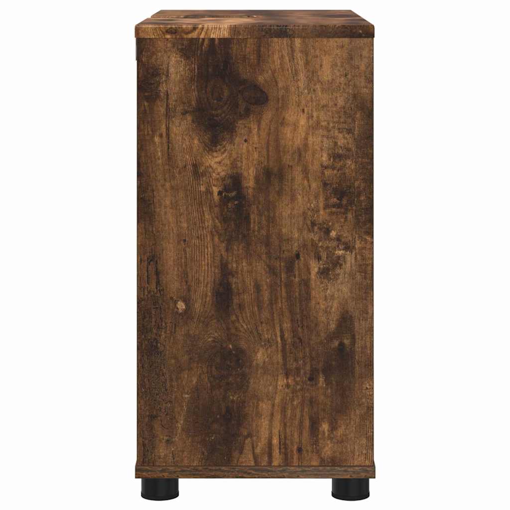 Cabinet pentru chiuvetă de baie Stejar fumuriu 60 x 30 x 60 cm GartenMobel Dekor
