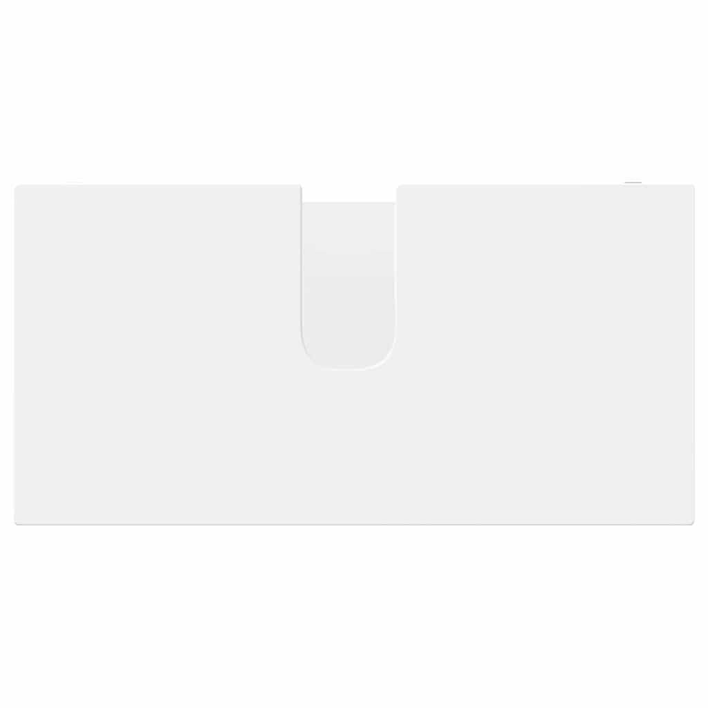 Cabinet pentru chiuvetă de baie cu raft Alb 60 x 30 x 60 cm GartenMobel Dekor