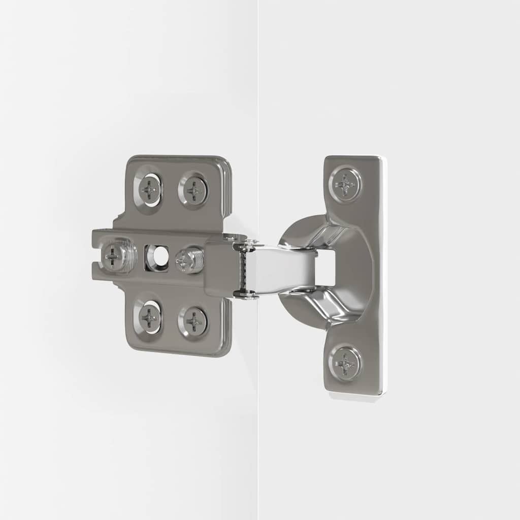 Cabinet pentru chiuvetă de baie cu raft Alb 60 x 30 x 60 cm GartenMobel Dekor