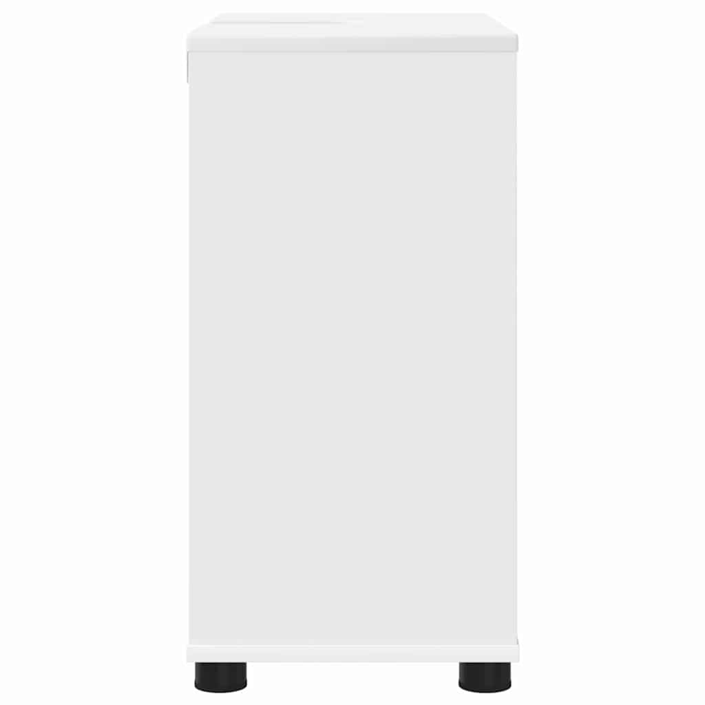 Cabinet pentru chiuvetă de baie cu raft Alb 60 x 30 x 60 cm GartenMobel Dekor