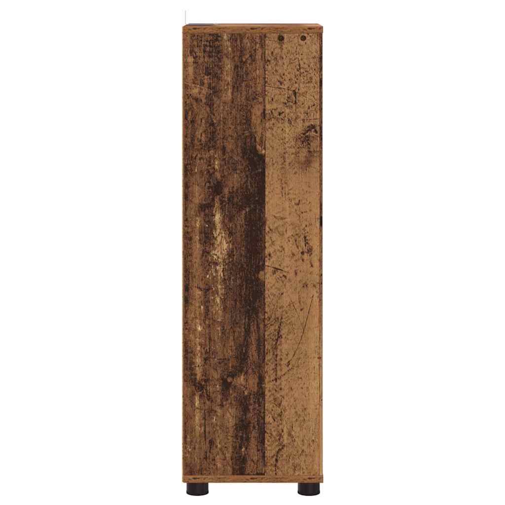 Dulap de Baie Lemn Vechi 30,5 x 30 x 101 cm Lemn compozit GartenMobel Dekor