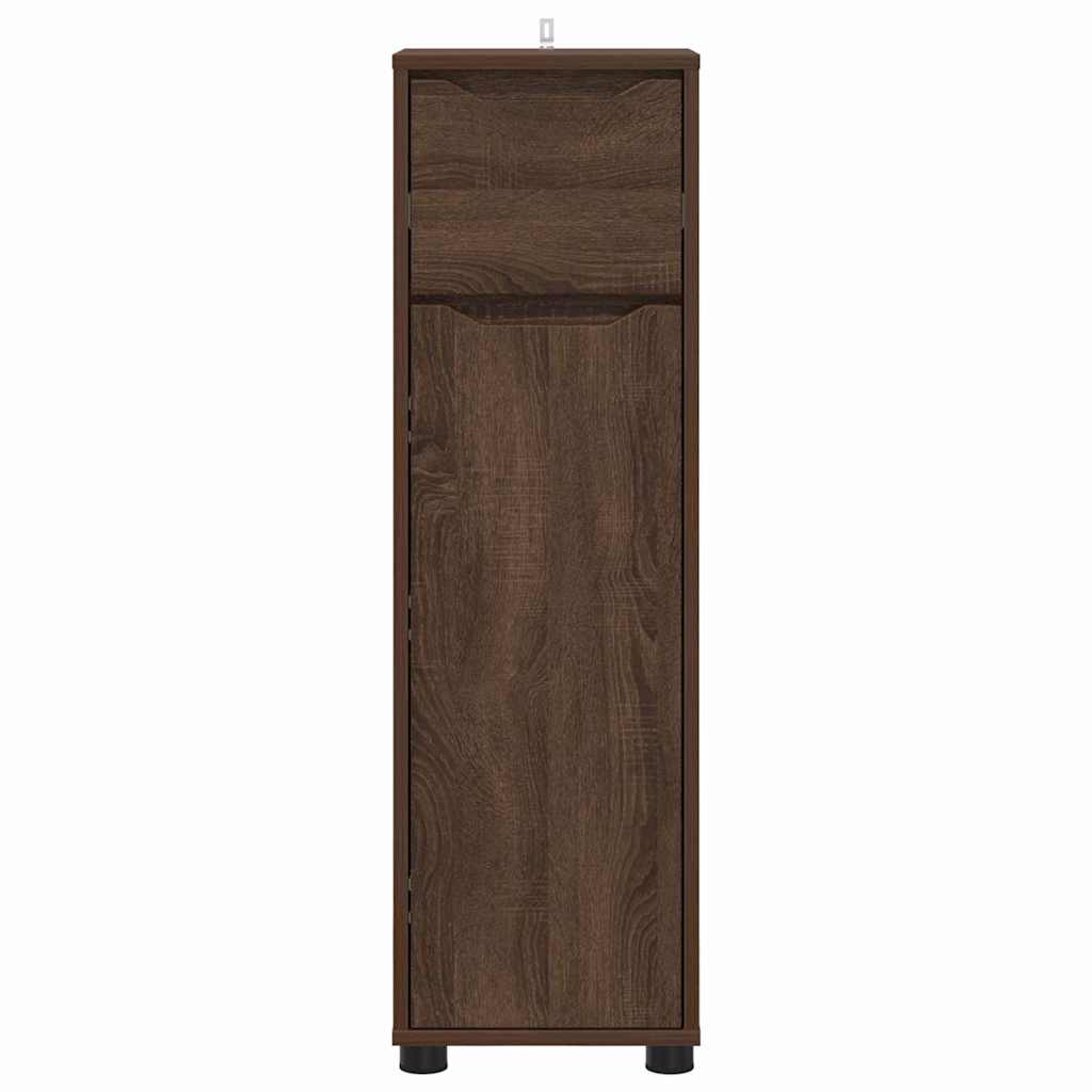 Dulap de Baie Stejar închis 30,5 x 30 x 101 cm Lemn compozit GartenMobel Dekor