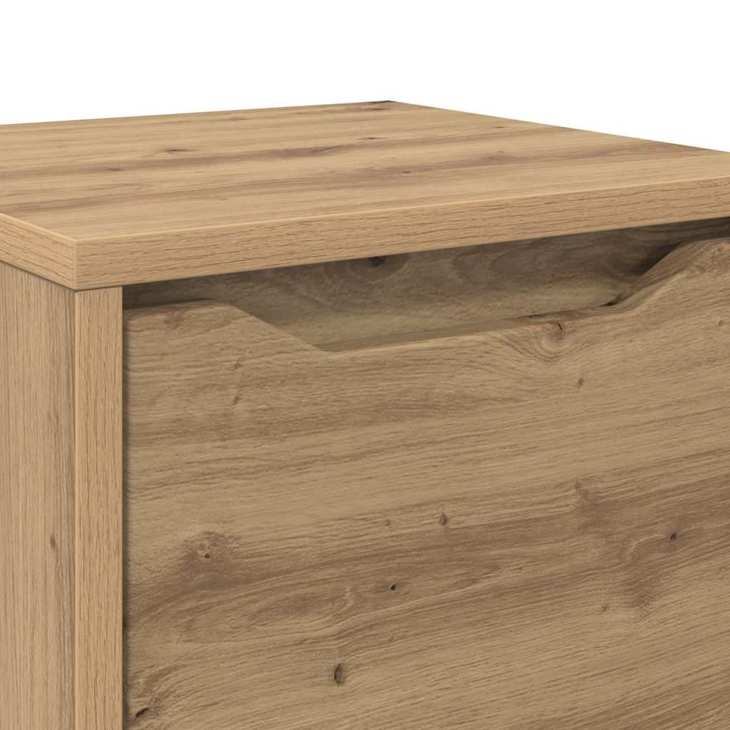 Dulap de Baie Stejar Artizanal 30,5 x 30 x 101 cm Lemn compozit GartenMobel Dekor