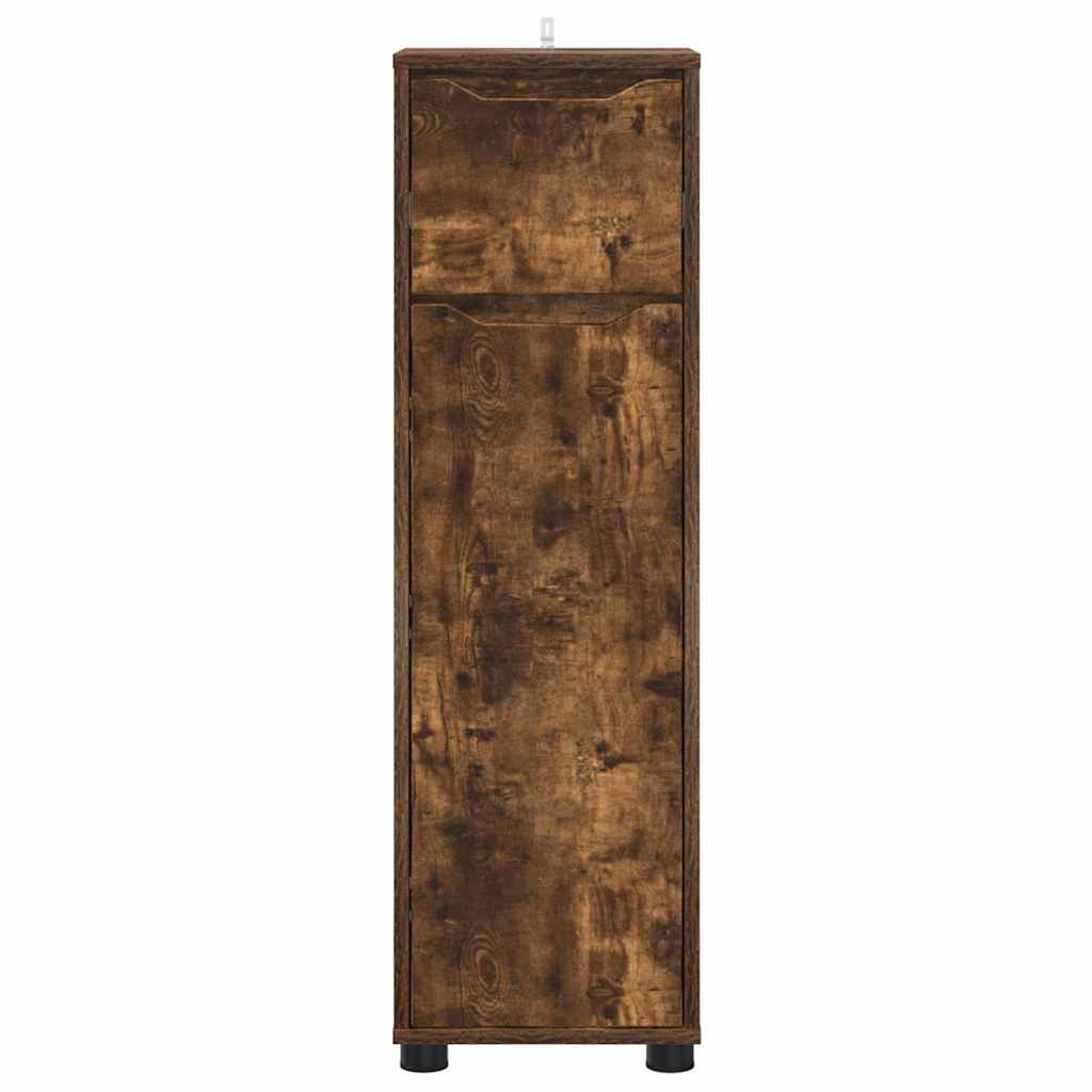 Dulap de Baie Stejar fumuriu 30,5 x 30 x 101 cm Lemn compozit GartenMobel Dekor