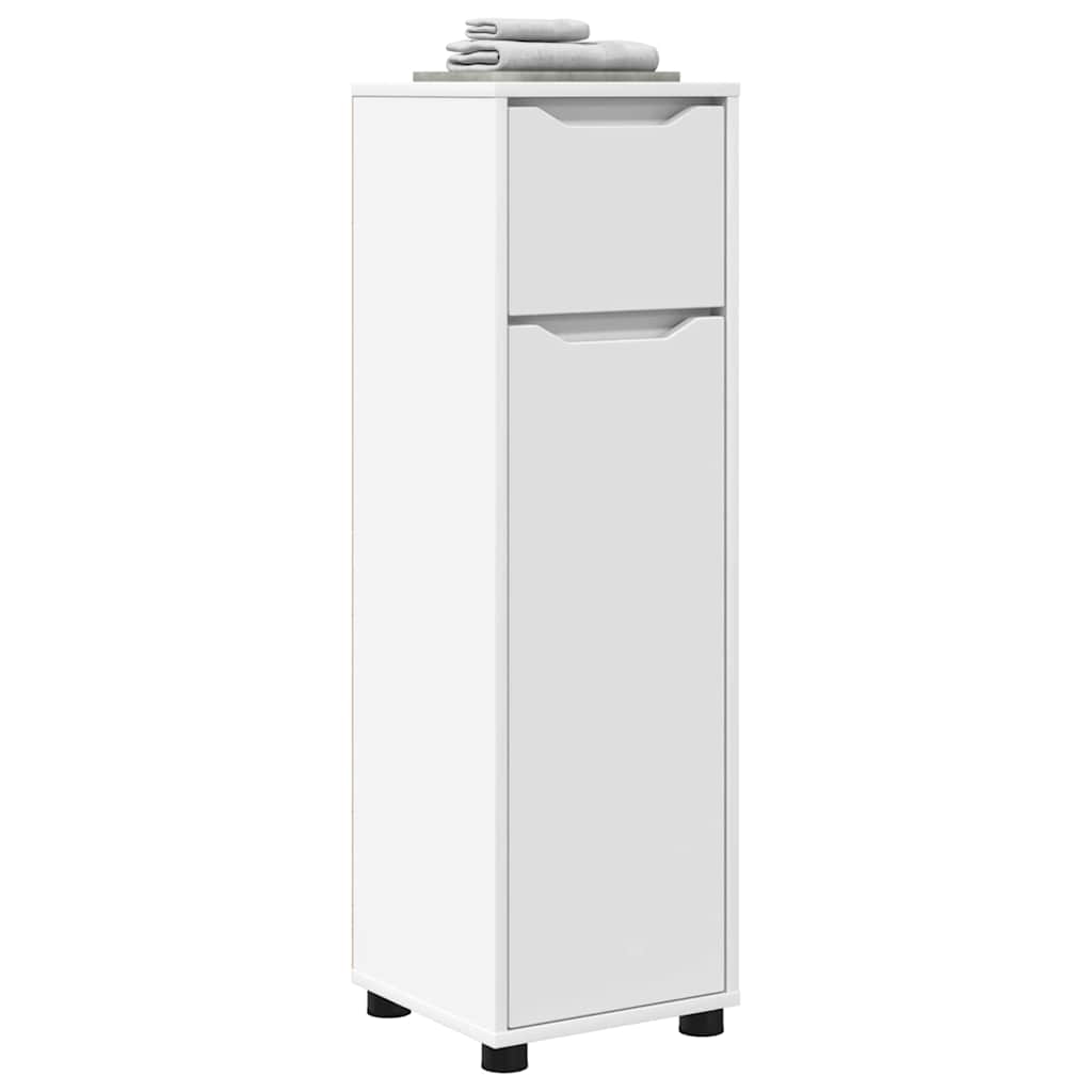 Dulap de Baie cu sertar Alb 30,5 x 30 x 101 cm Lemn compozit GartenMobel Dekor