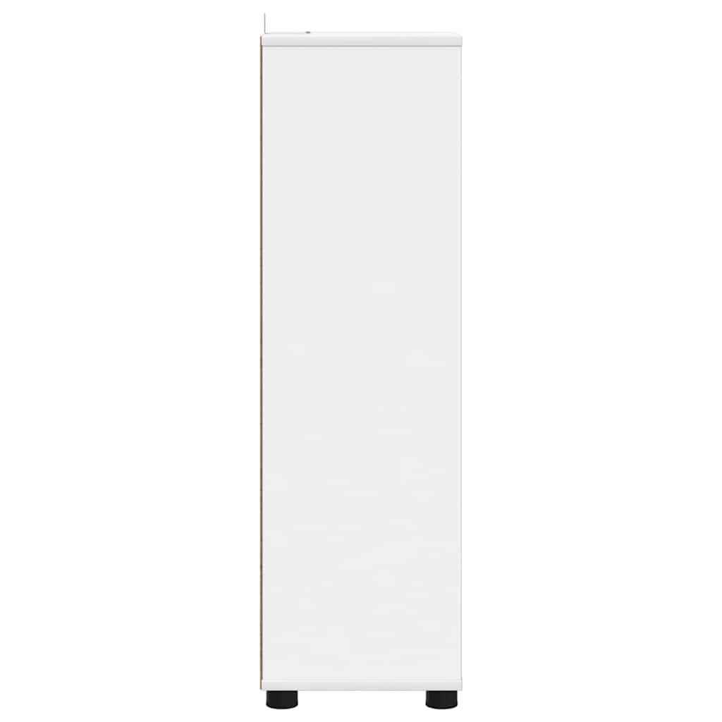 Dulap de Baie cu sertar Alb 30,5 x 30 x 101 cm Lemn compozit GartenMobel Dekor