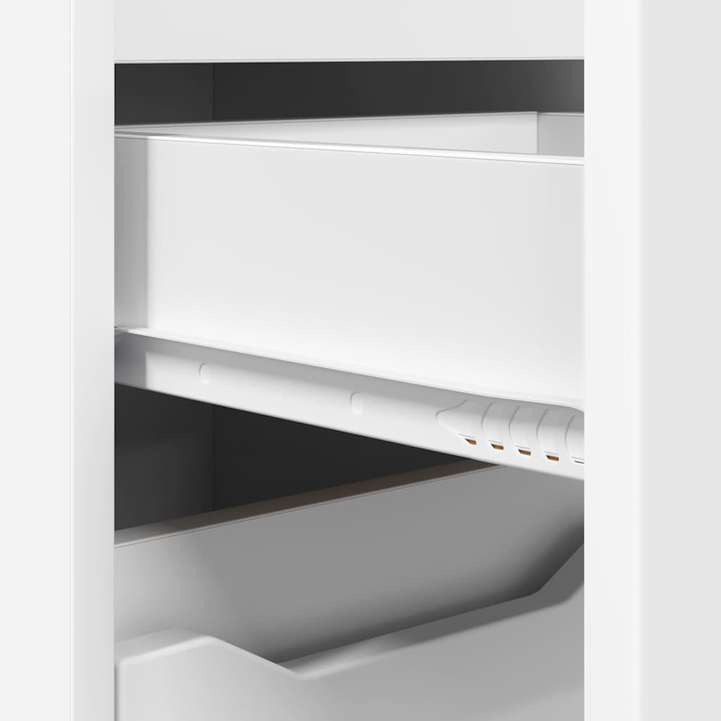 Dulap de Baie cu sertar Alb 30,5 x 30 x 101 cm Lemn compozit GartenMobel Dekor