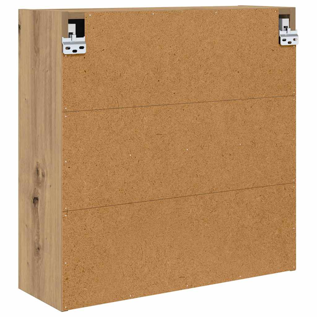 Dulap cu oglindă pentru baie Stejar Artizanal 60 x 20 x 60 cm GartenMobel Dekor