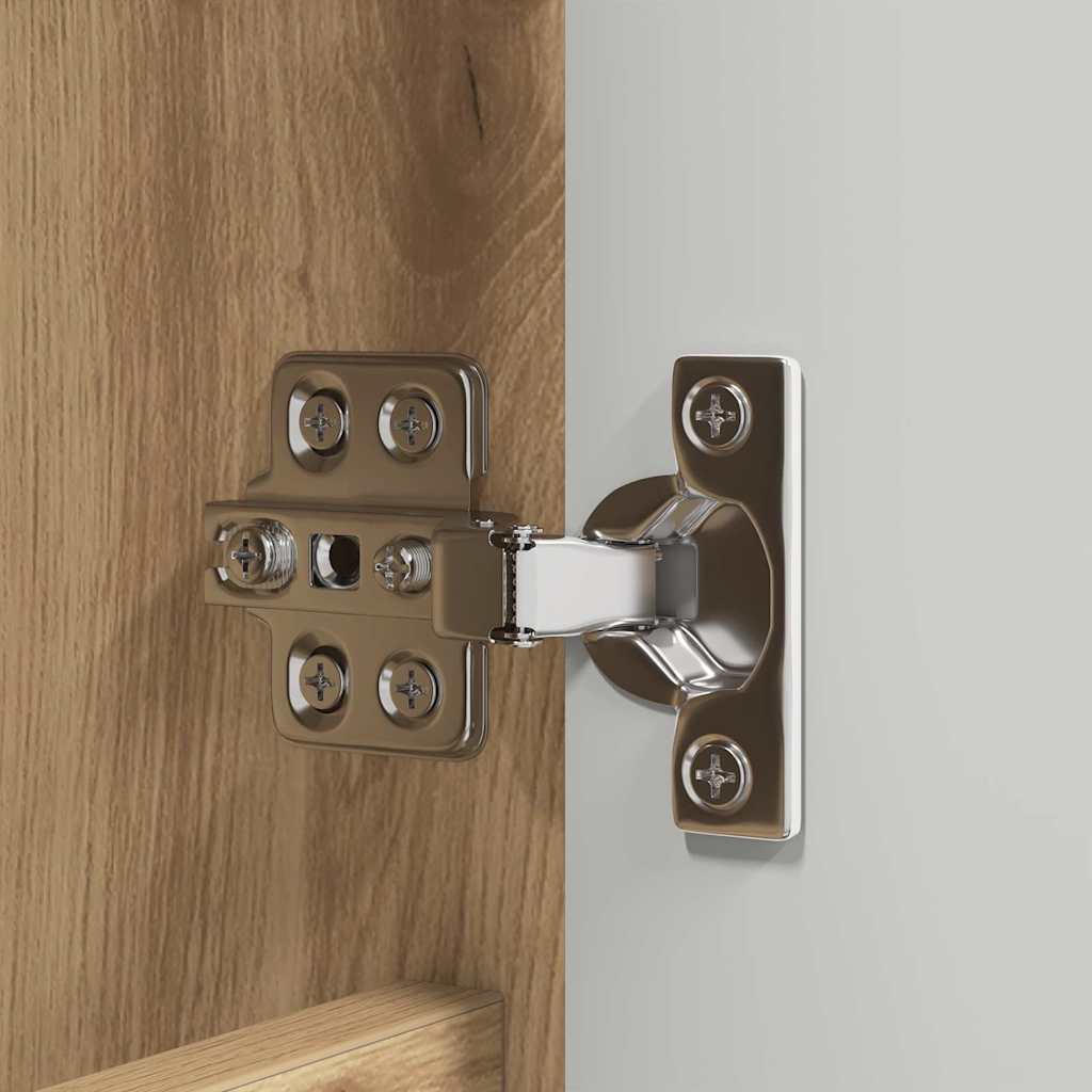 Dulap cu oglindă pentru baie Stejar Artizanal 60 x 20 x 60 cm GartenMobel Dekor