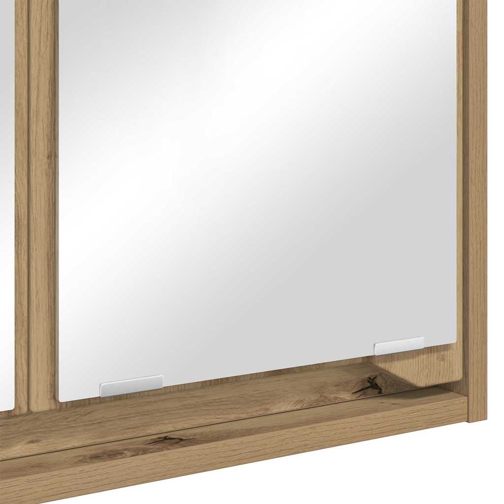 Dulap cu oglindă pentru baie Stejar Artizanal 60 x 20 x 60 cm GartenMobel Dekor