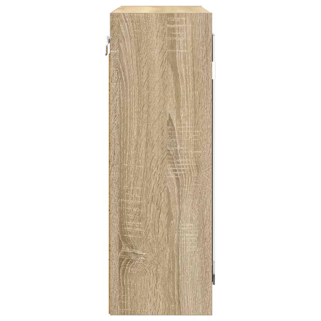 Dulap cu oglindă pentru baie Stejar Sonoma 60 x 20 x 60 cm GartenMobel Dekor