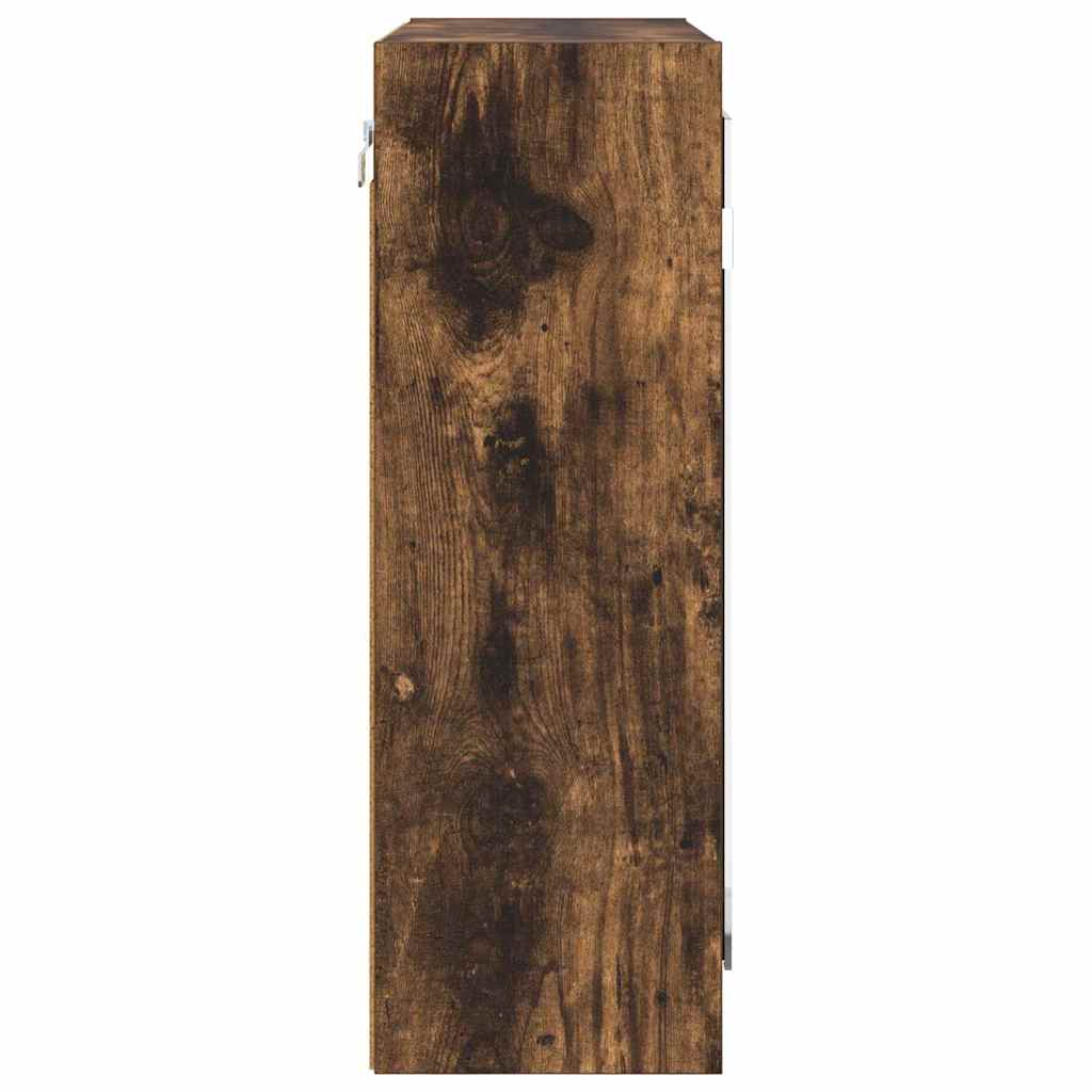 Dulap cu oglindă pentru baie Stejar fumuriu 60 x 20 x 60 cm GartenMobel Dekor