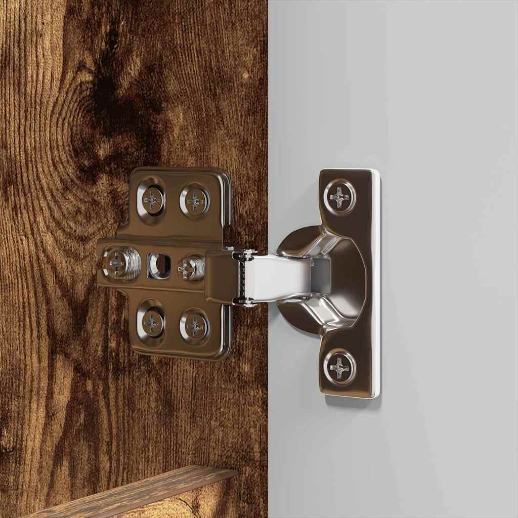 Dulap cu oglindă pentru baie Stejar fumuriu 60 x 20 x 60 cm GartenMobel Dekor