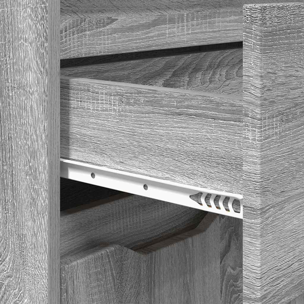 Dulap de Baie Gri Sonoma 72,5 x 36,5 x 100 cm Lemn compozit GartenMobel Dekor