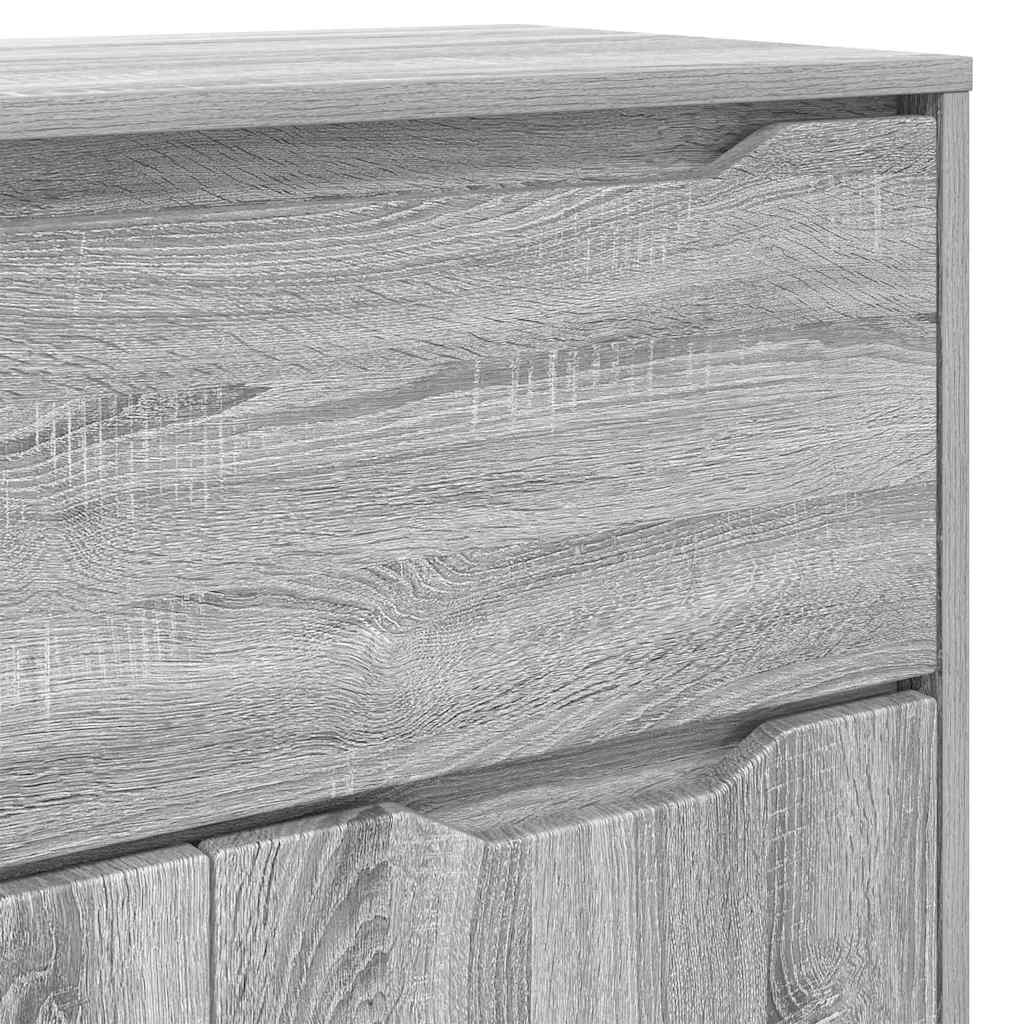 Dulap de Baie Gri Sonoma 72,5 x 36,5 x 100 cm Lemn compozit GartenMobel Dekor