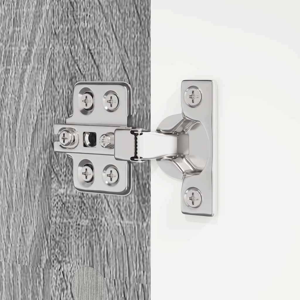 Dulap de Baie Gri Sonoma 72,5 x 36,5 x 100 cm Lemn compozit GartenMobel Dekor