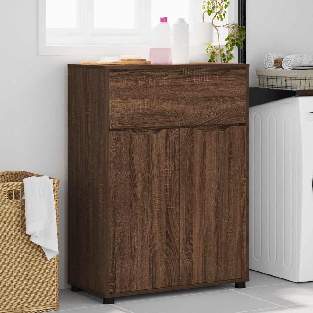 Dulap de Baie Stejar închis 72,5 x 36,5 x 100 cm Lemn compozit GartenMobel Dekor