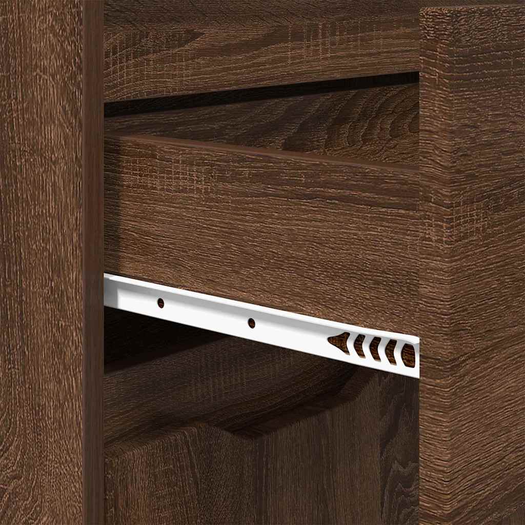 Dulap de Baie Stejar închis 72,5 x 36,5 x 100 cm Lemn compozit GartenMobel Dekor