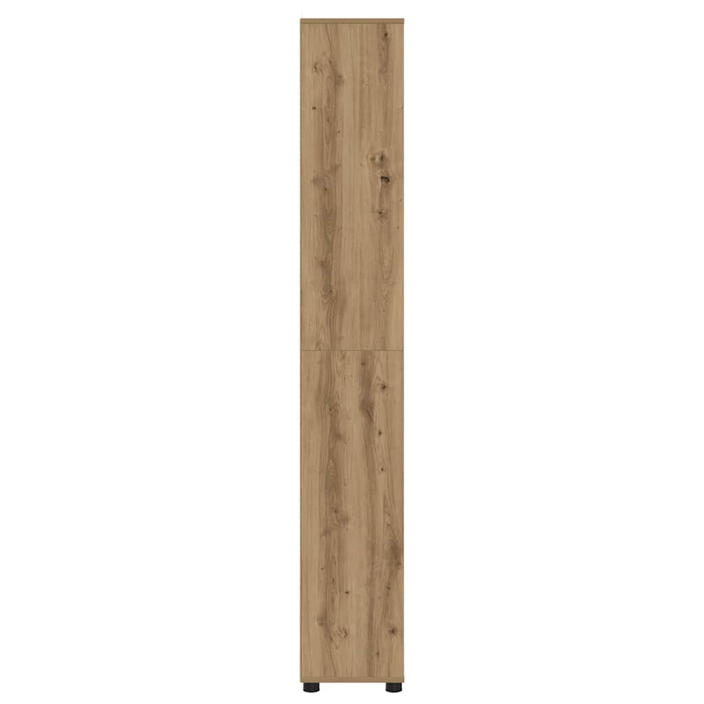 Dulap de Baie Stejar Artizanal 30,5 x 30 x 195 cm Lemn compozit GartenMobel Dekor