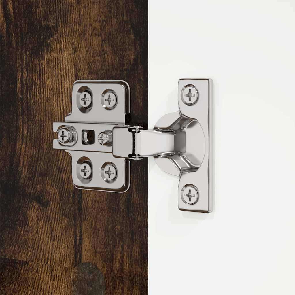 Dulap de Baie Stejar fumuriu 72,5 x 36,5 x 100 cm Lemn compozit GartenMobel Dekor