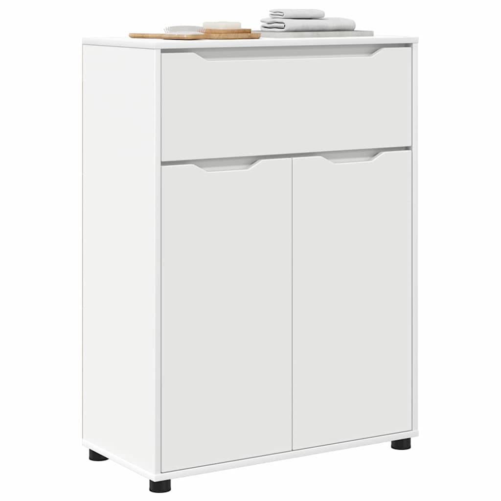 Dulap de Baie cu sertar Alb 72,5 x 36,5 x 100 cm Lemn compozit GartenMobel Dekor