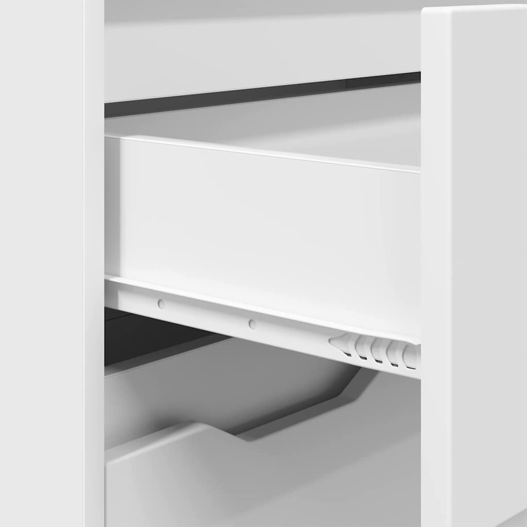 Dulap de Baie cu sertar Alb 72,5 x 36,5 x 100 cm Lemn compozit GartenMobel Dekor