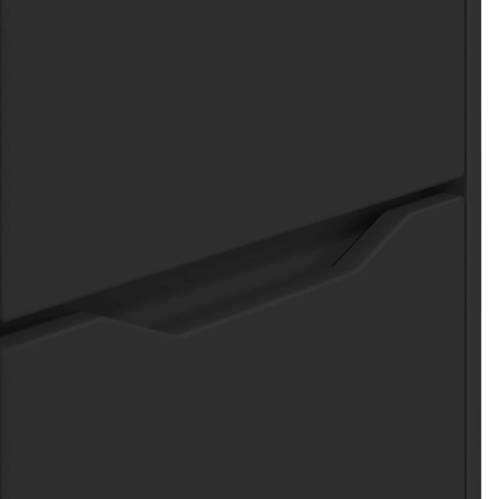 Dulap de depozitare Negru 40 x 48 x 57 cm Lemn compozit GartenMobel Dekor