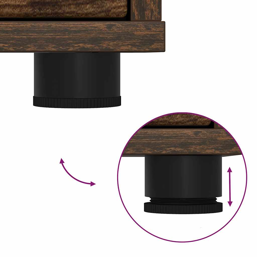 Dulap de depozitare Stejar fumuriu 40 x 48 x 57 cm GartenMobel Dekor