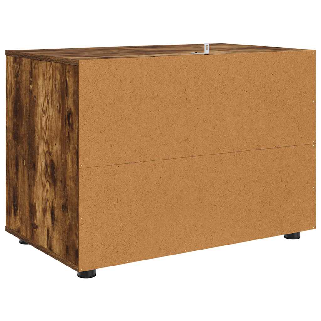 Dulap de depozitare Stejar fumuriu 80 x 48 x 57 cm GartenMobel Dekor