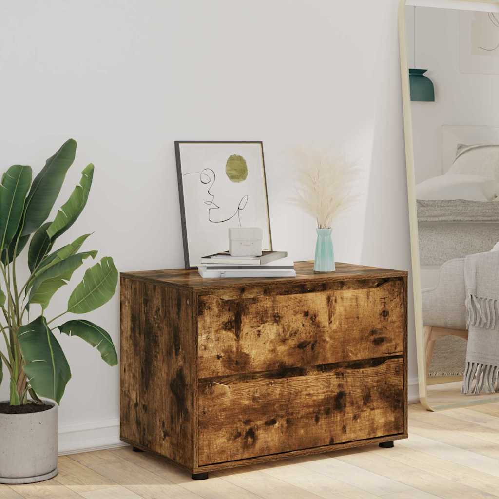 Dulap de depozitare Stejar fumuriu 80 x 48 x 57 cm GartenMobel Dekor