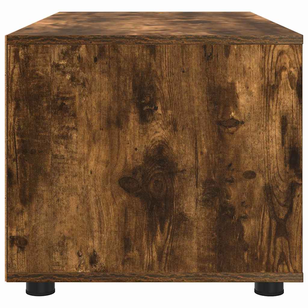 Cabinet TV Stejar fumuriu 100 x 48 x 43 cm Lemn compozit GartenMobel Dekor