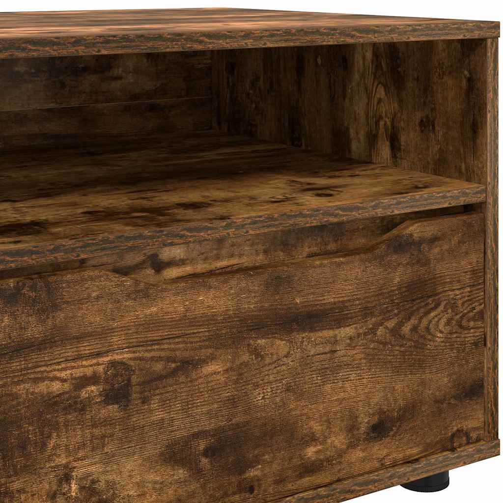 Cabinet TV Stejar fumuriu 100 x 48 x 43 cm Lemn compozit GartenMobel Dekor